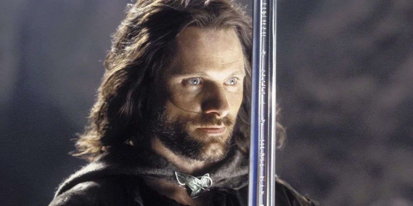 Aragorn with Anduril