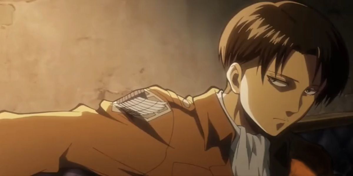 Attack On Titan Levi Looking To The Side