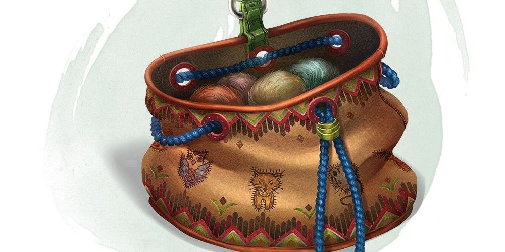 Dice bag. Bag of tricks. Bag. Obliged. Bag of tricks.