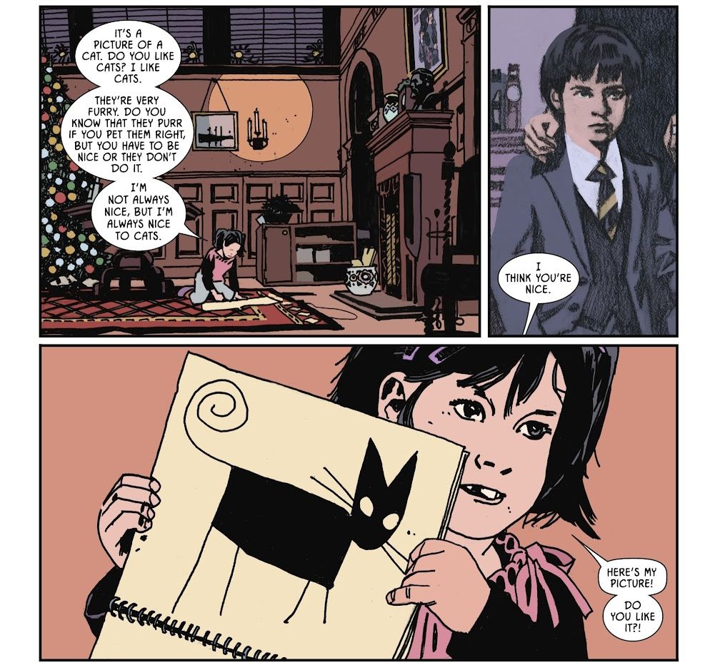 Selina Kyle as a child in Batman  Catwoman Special 1 