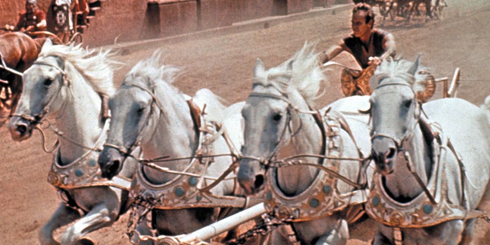 Chariots in Ben-Hur 1959