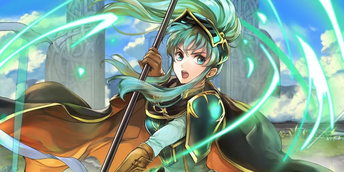 Eirika uses her spear