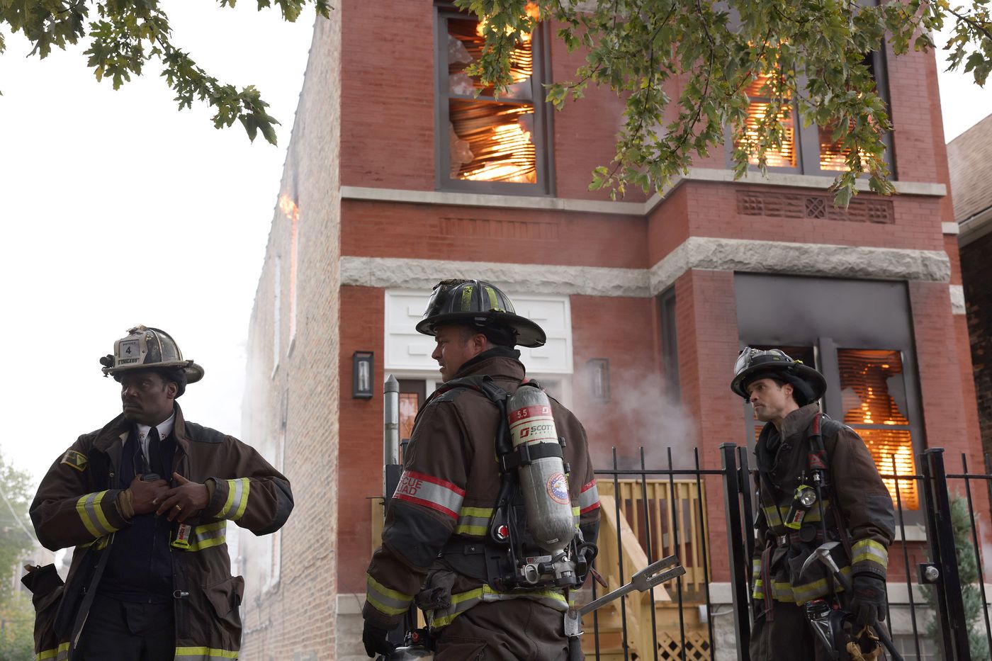 Chicago Fire Season 10 Boden Severide Pelham fire