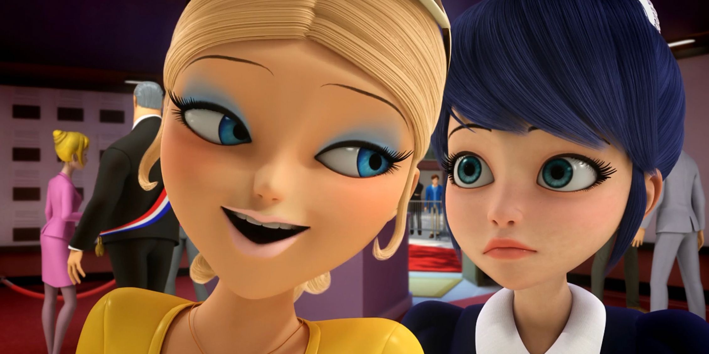 Chloe and Marinette team up in Miraculous Ladybug