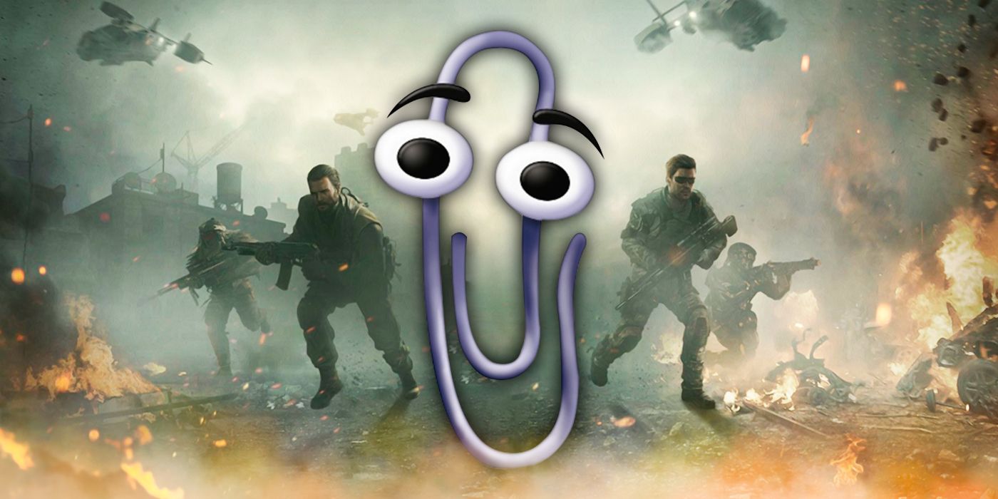 Microsoft's Clippy in Call of Duty