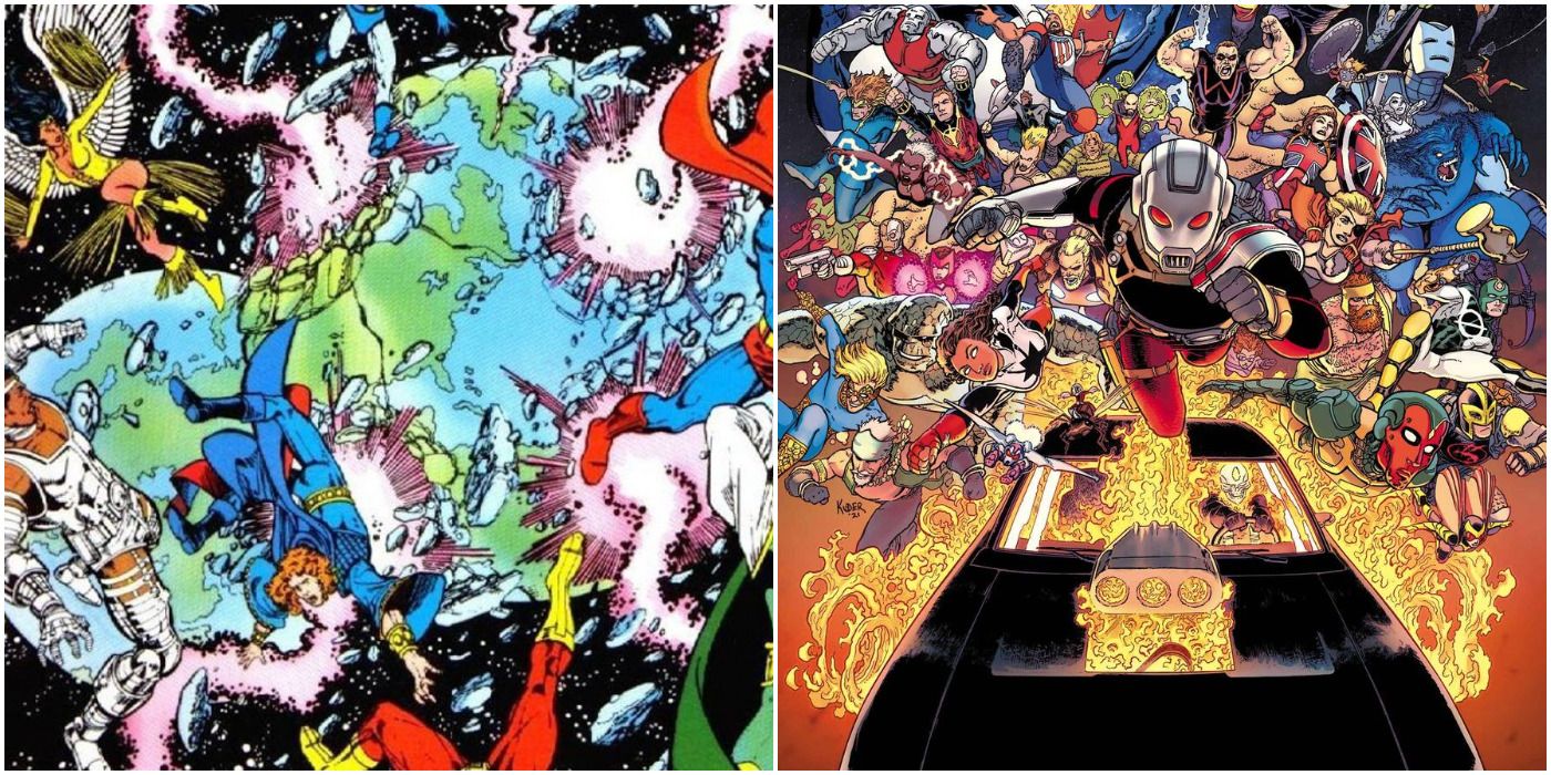 DC And Marvel Multiverses