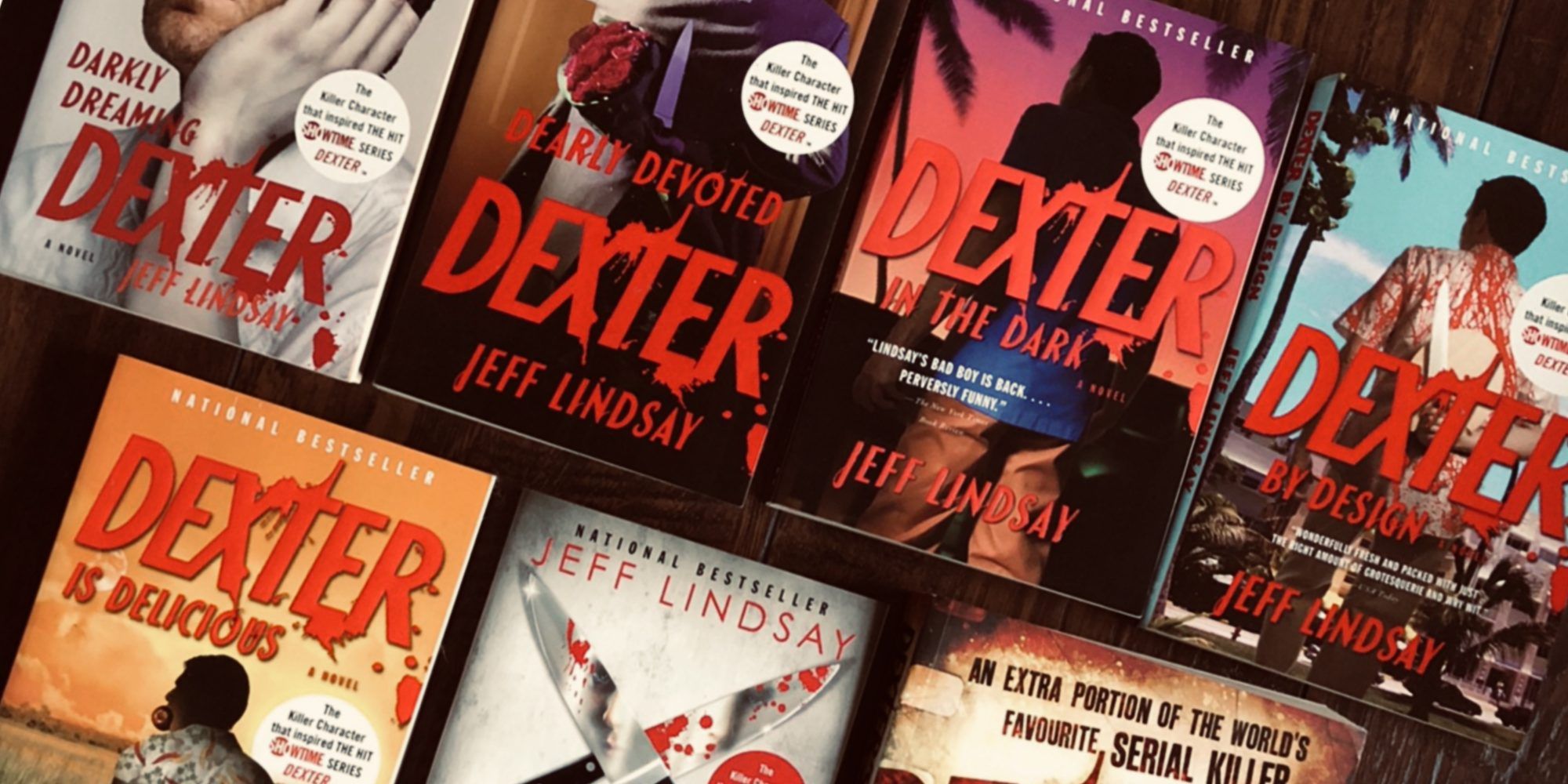 Dexter books by Jeff Lindsay