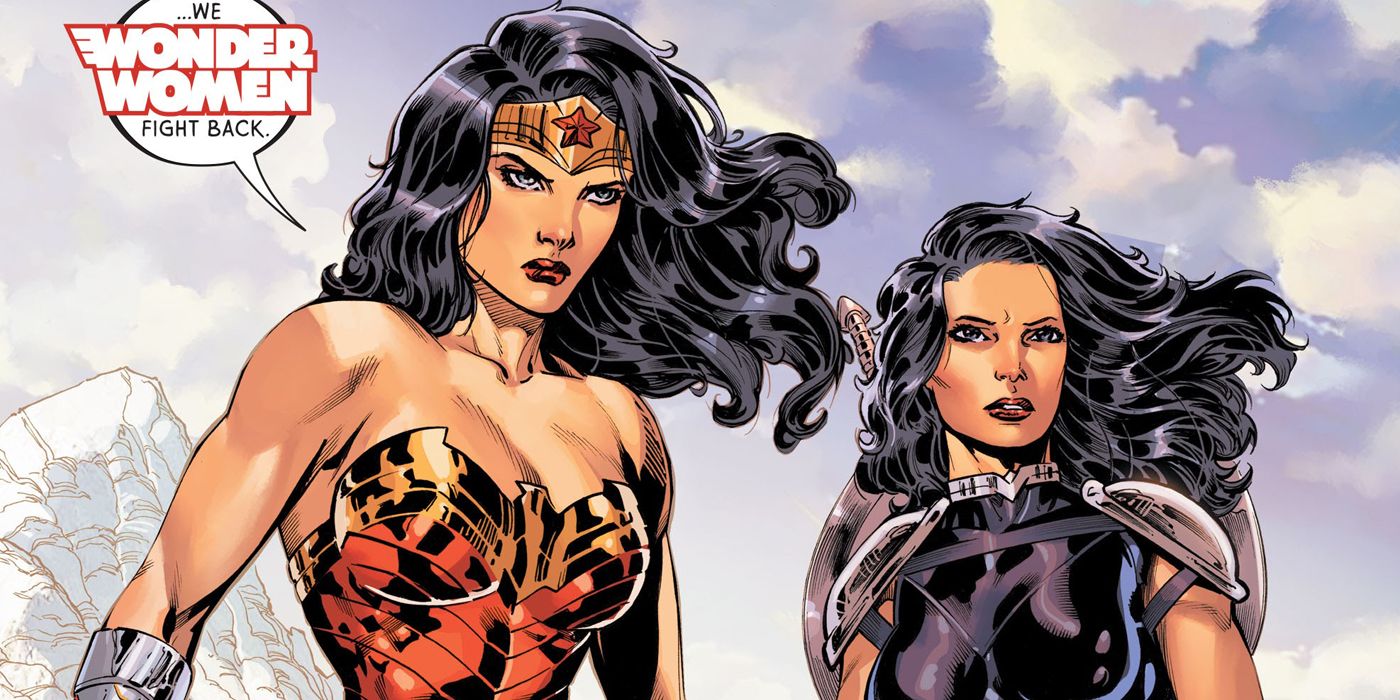 Diana and Donna Troy as Wonder Women