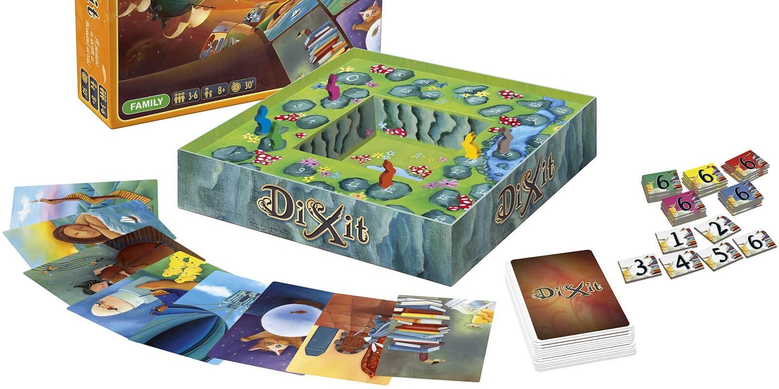 Dixit Board Game Setup and Ready To Play