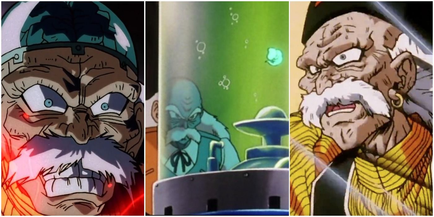 Dragon Ball - Conheça os outros Androides criados pelo Dr. Gero