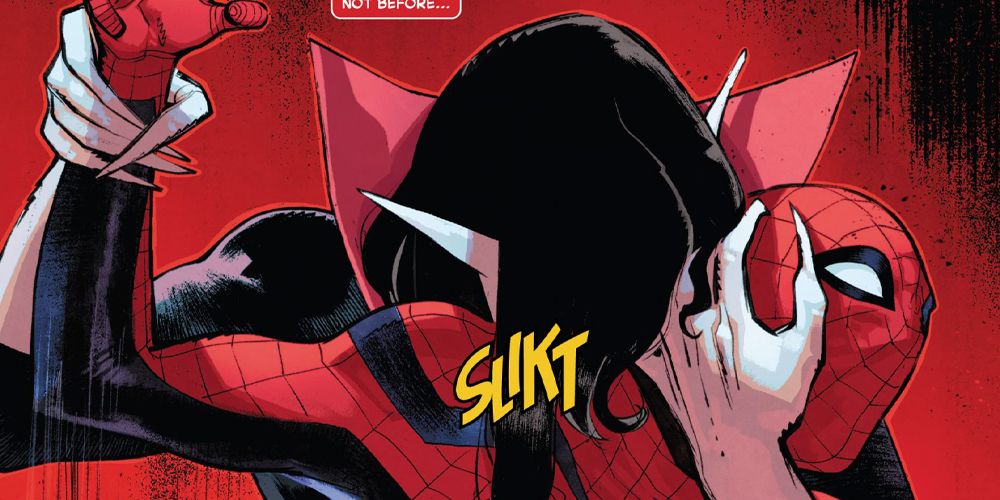 morbius bites spider-man