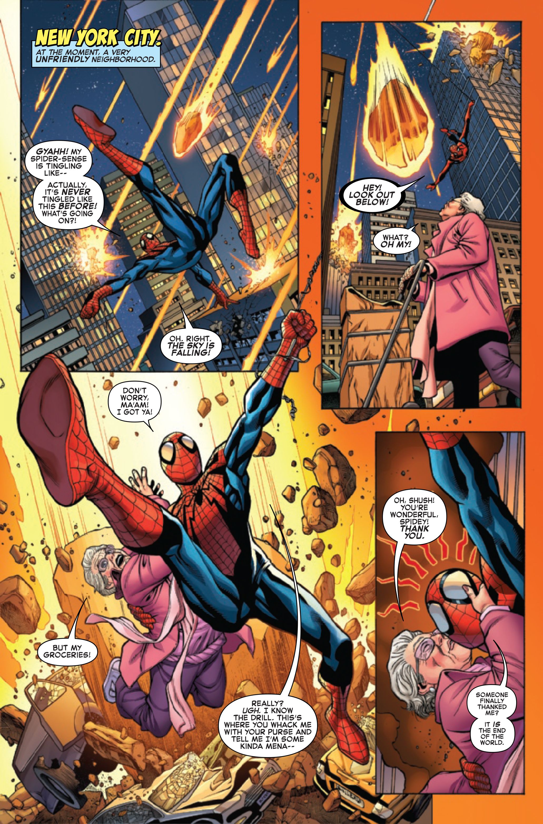 Page 2 of Fantastic Four: Reckoning War Alpha #1, by Dan Slott, Carlos Pacheco, Rafael Fonteriz and Carlos Magno.