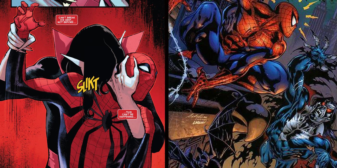 Vs Marvel 1992 Spider-Man VF minus Morbius : The Living Vampire 4 