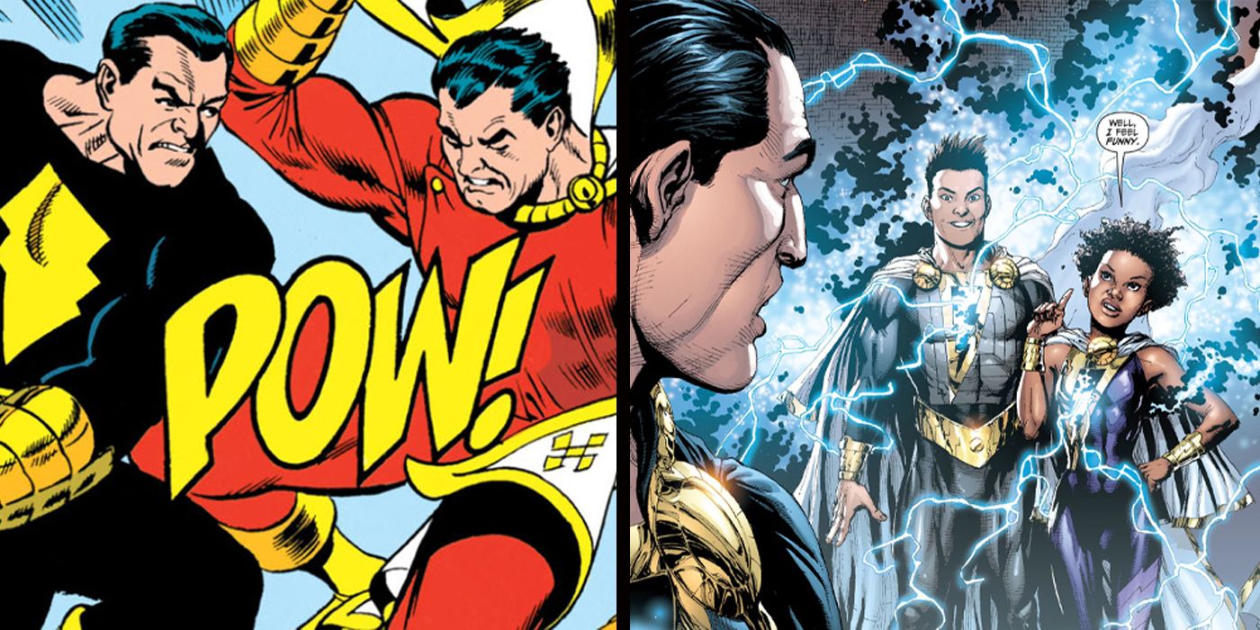 black adam vs shazam!