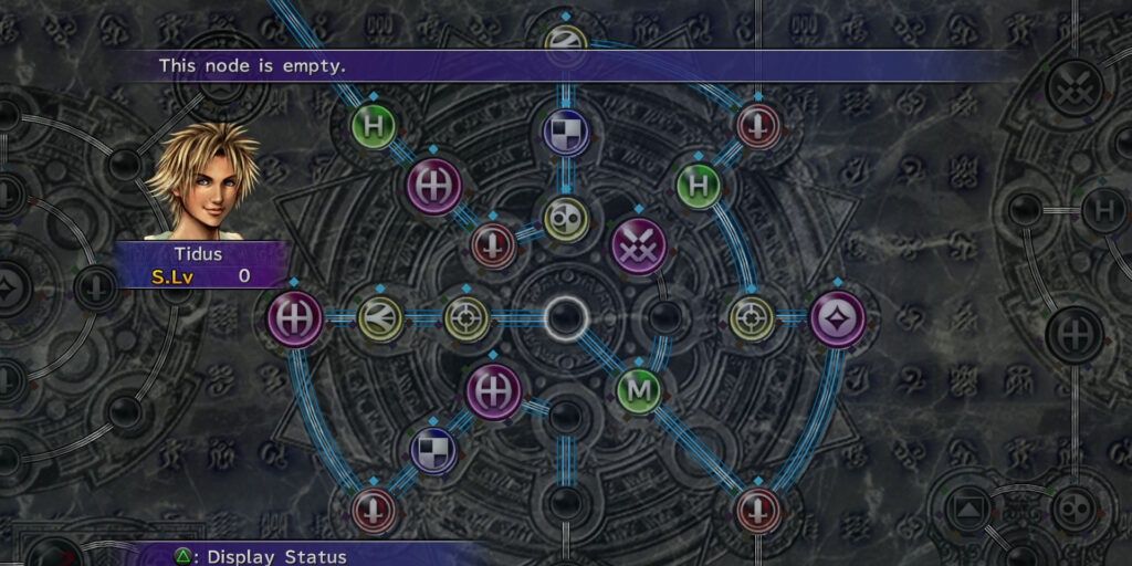 Final Fantasy X Sphere Grid Cropped