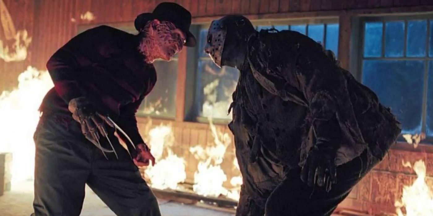 Freddy Krueger and Jason Voorhees face off in Freddy vs. Jason 