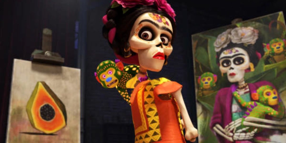 Frida Kahlo - Coco Pixar funniest female characters