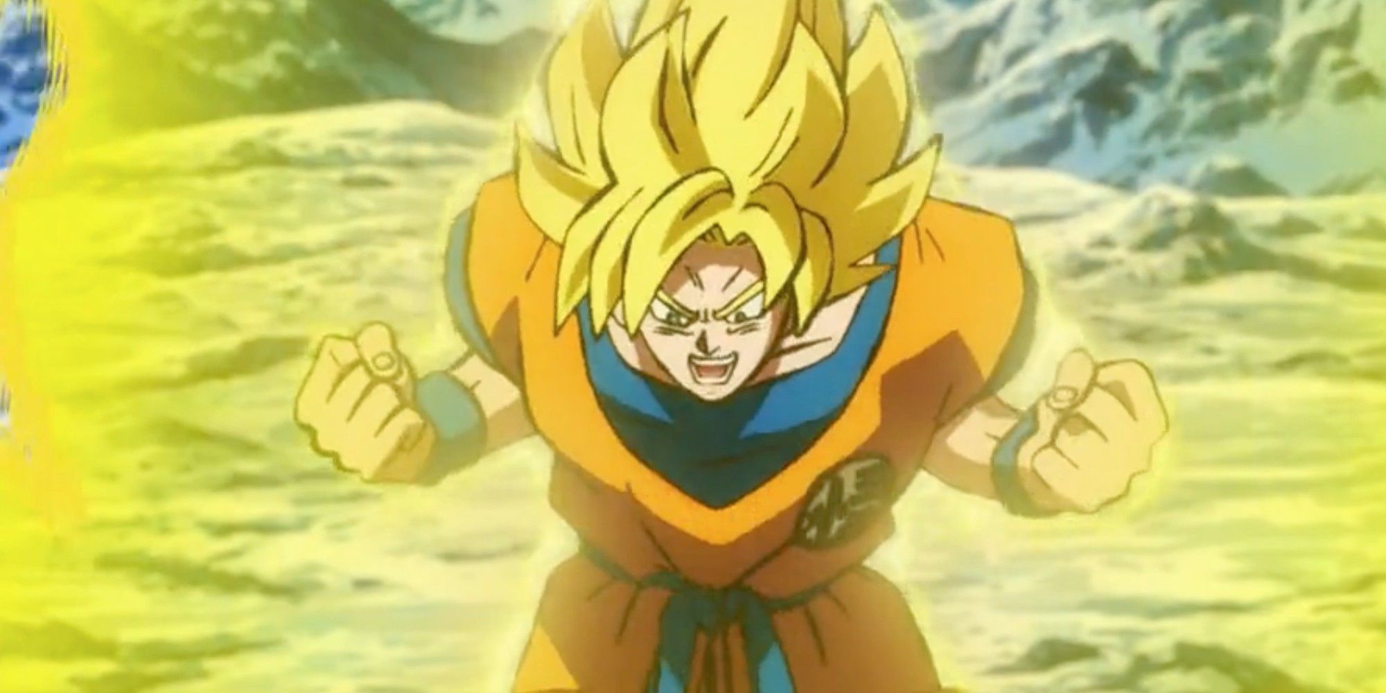 Goku First Super Saiyan Transformation