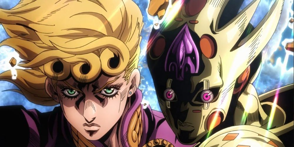 Giorno awakens Gold Experience Requiem.