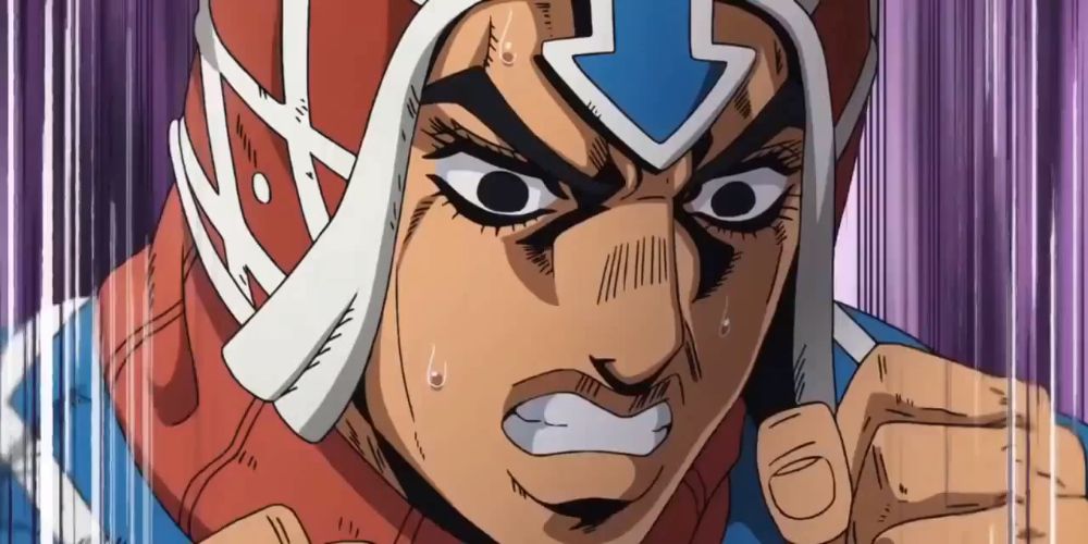 Mista growls with anger.