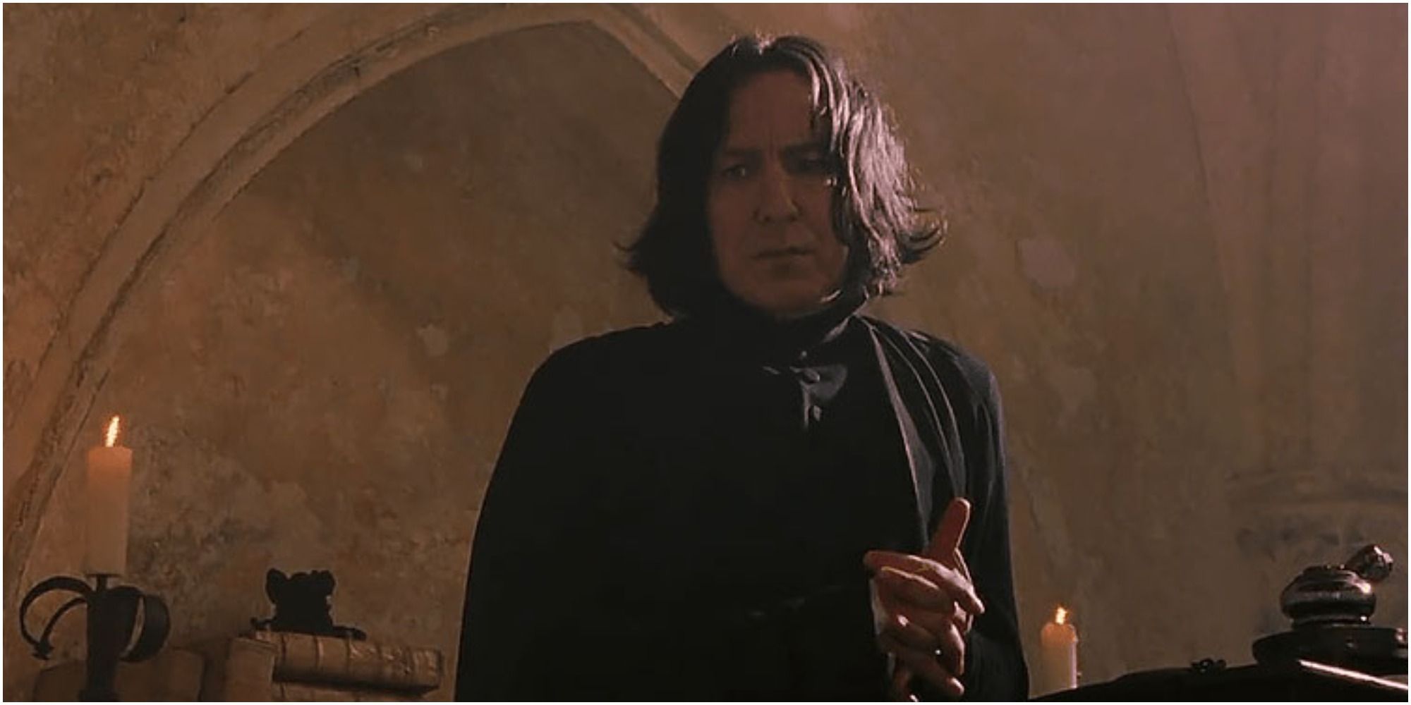 severus snape first potions lesson