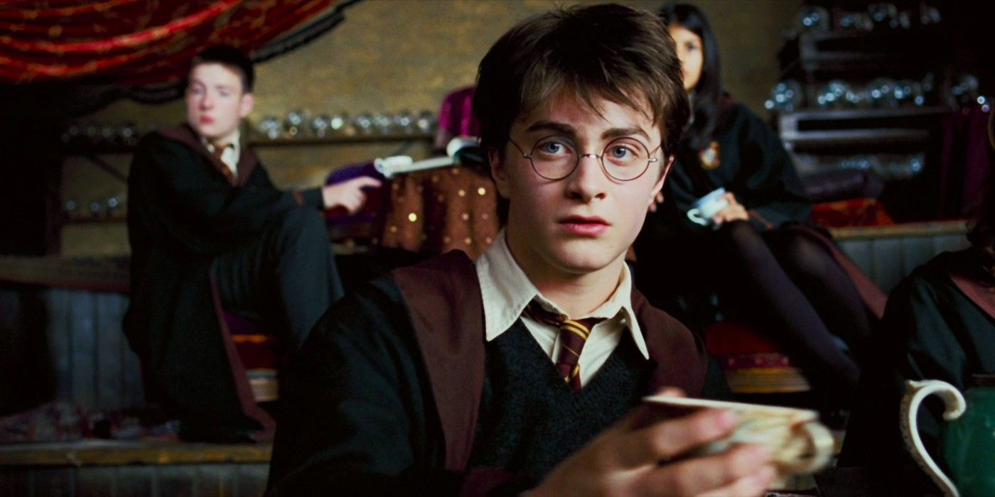 Harry Reading The Tea Leaves In Prisoner of Azkaban