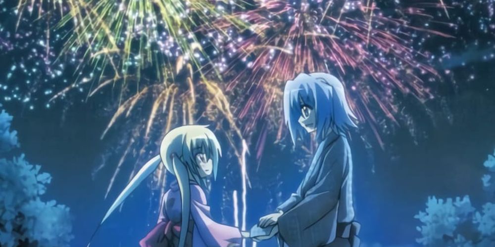 Anime Hayate The Combat Butler Movie Fireworks