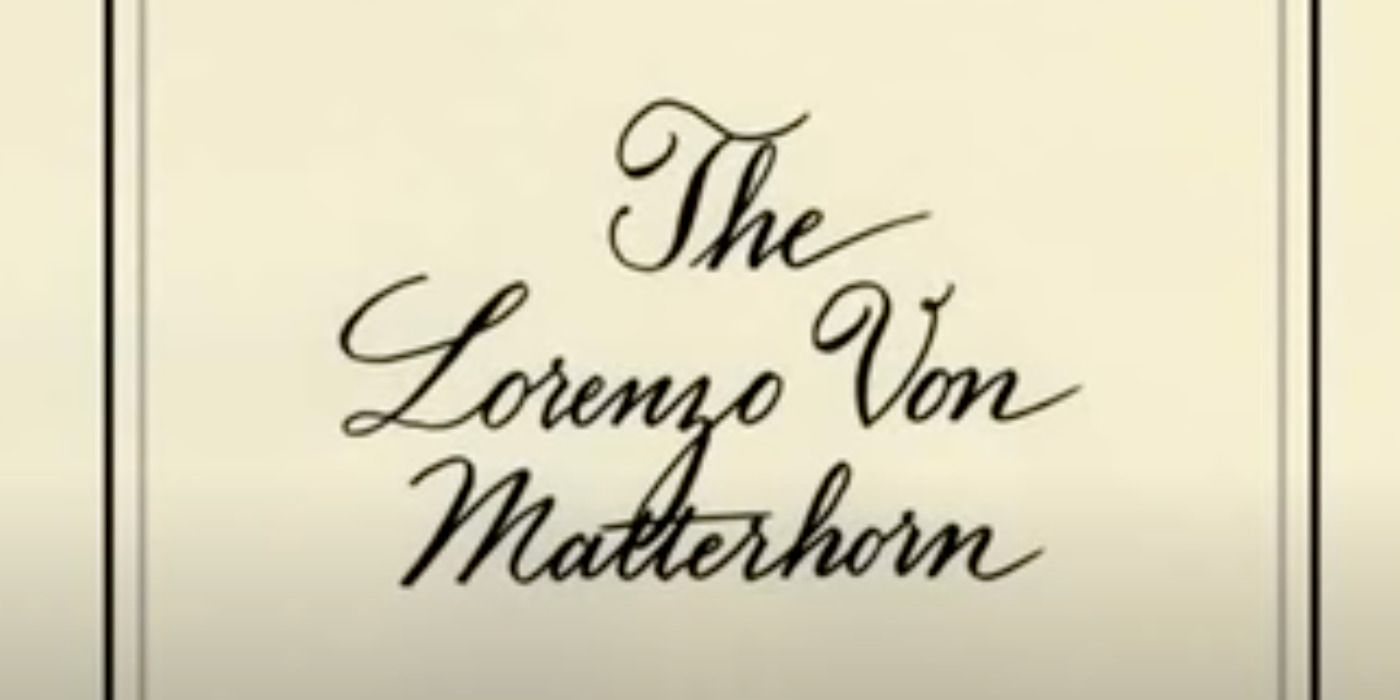 How I Met Your Mother Playbook Lorenzo Von Matterhorn