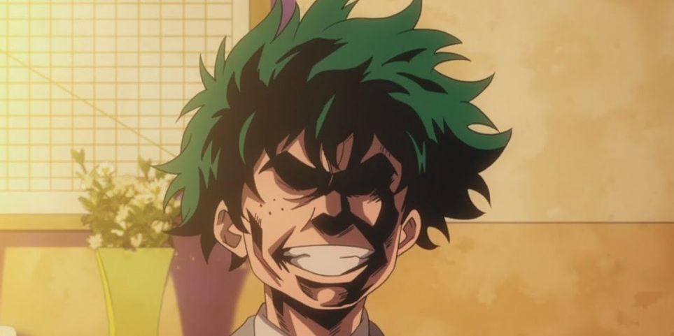 Deku Doing An Impression Of All Might