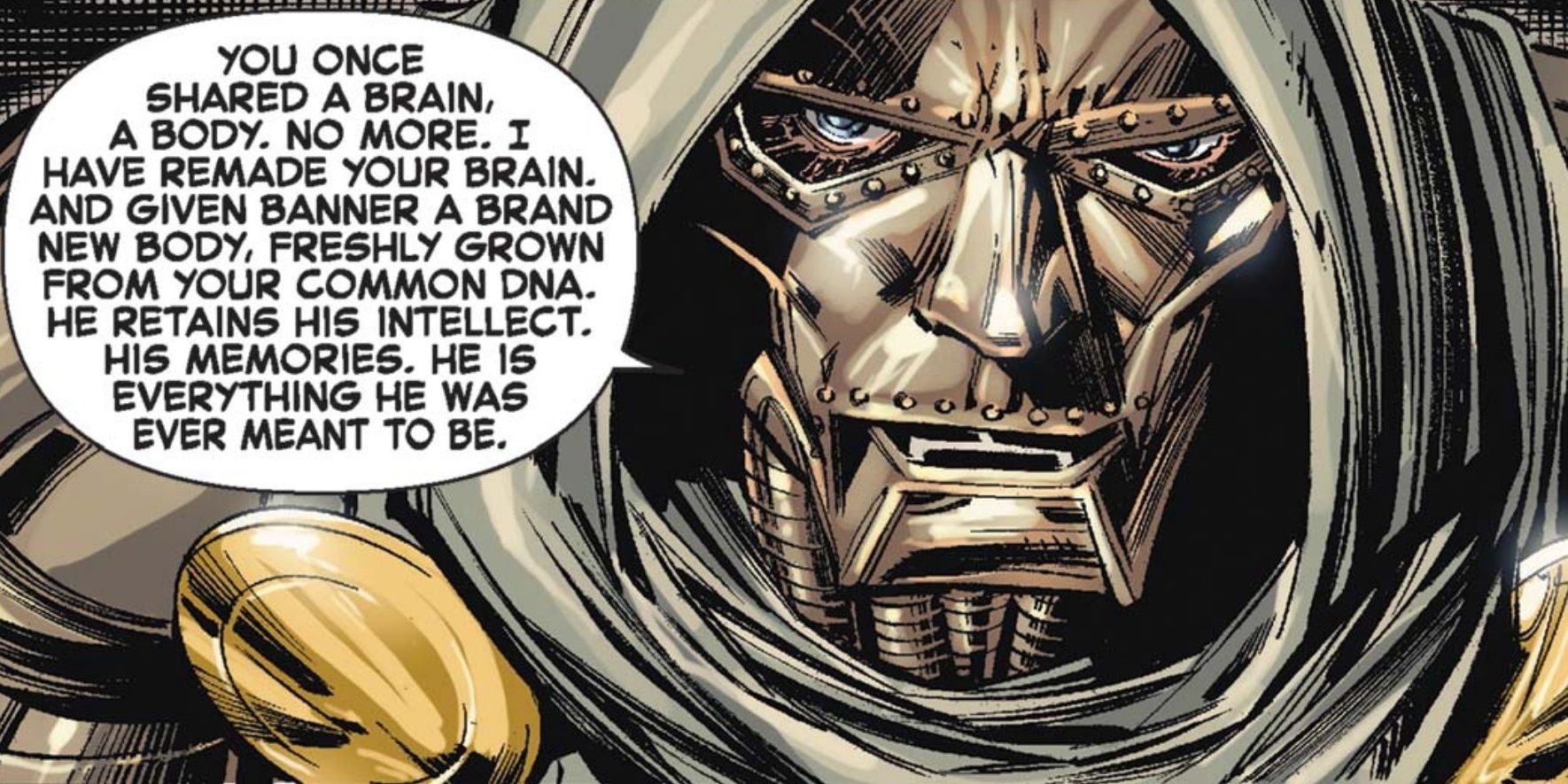 Incredible Hulk (2011) #5 - Doom explains how he separated Banner and Hulk