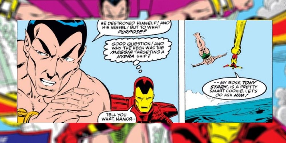 Iron Man and Namor