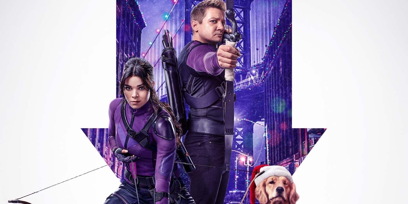 Jeremy Renner as Clint Barton and Haley Stienfeld as Kate Bishop in Hawkeye Featured Image
