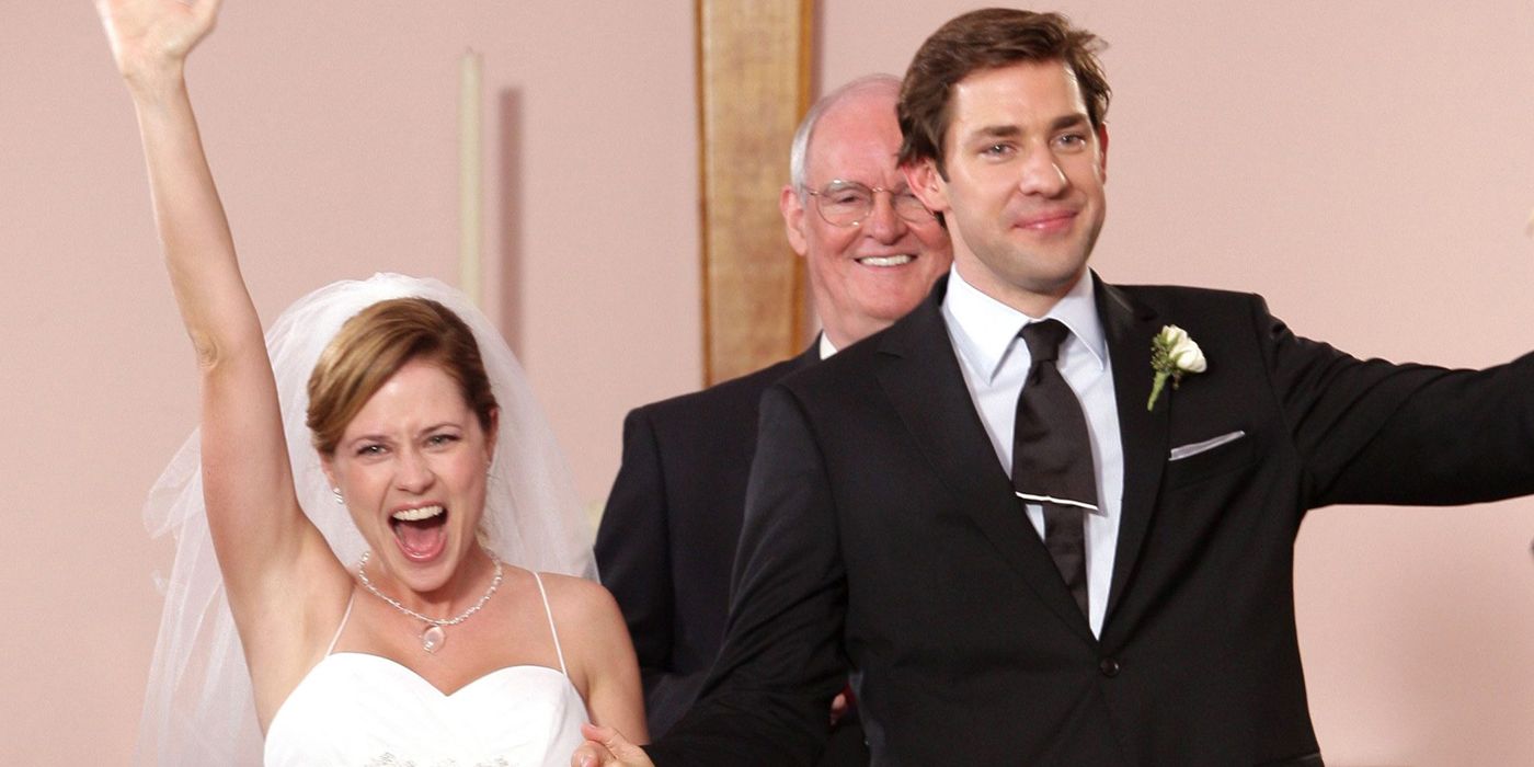 Jim and Pam's wedding from The Office