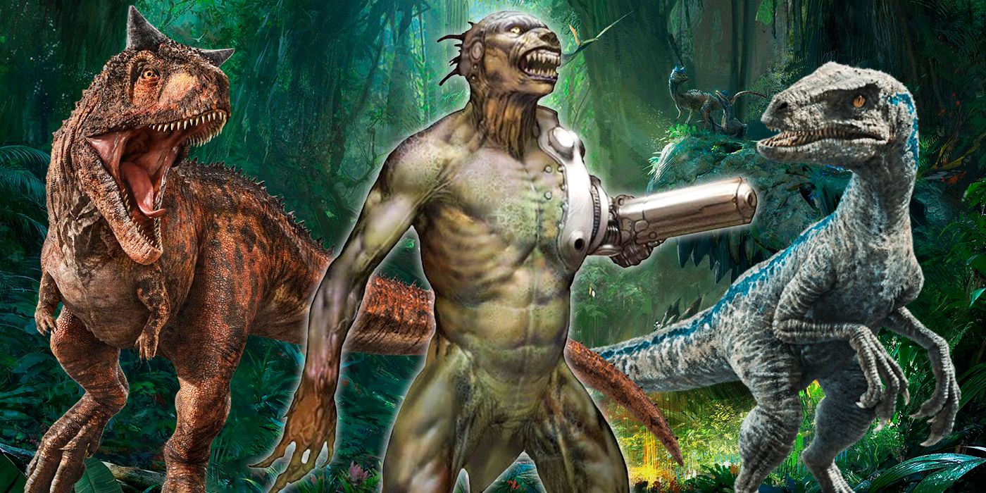 Before Jurassic World, the Franchise Nearly Featured Human-Dinosaur Hybrids