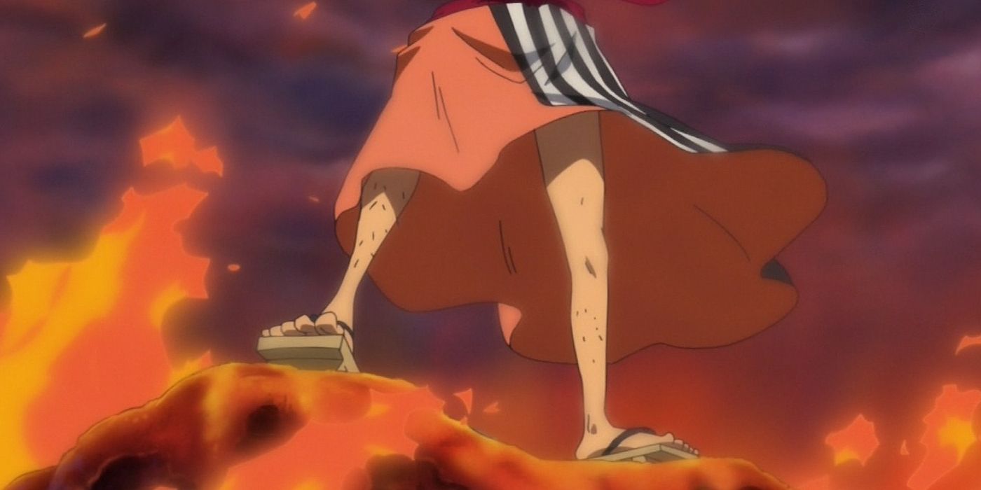 Kinemon's legs in One Piece