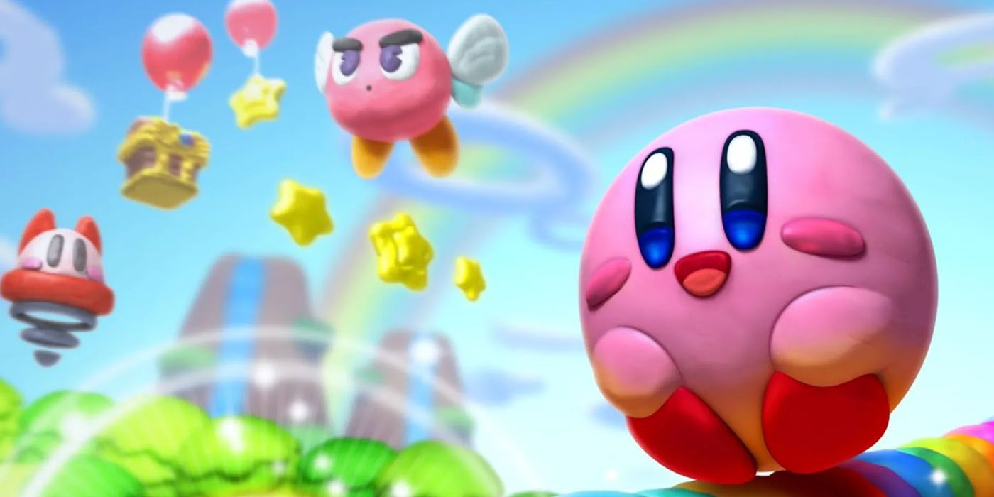 Games Kirby Rainbow curse
