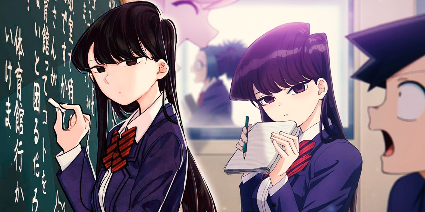 An image from Komi Can't Communicate.