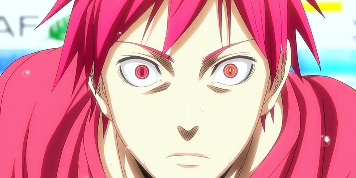 Akashi using emperor eye in Last Game