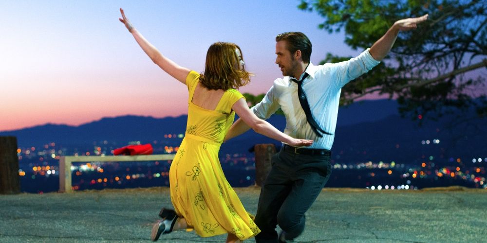Sebastian and Mia dancing in La La Land movie