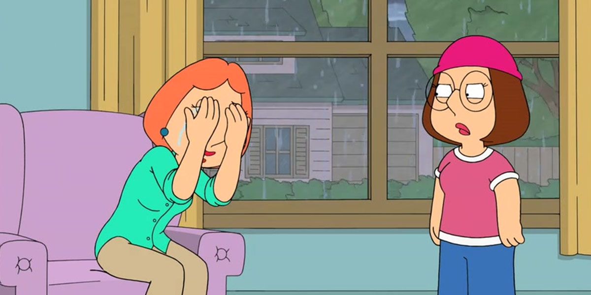 Lois cries after Meg points out her flaws