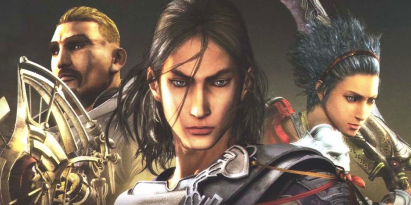 Lost Odyssey box art featuring main characters.