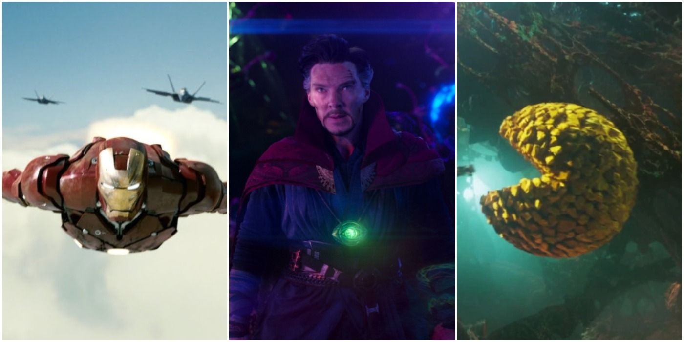 MCU most unique fight scenes list featured image Iron Man Doctor Strange Guardians of the Galaxy 2