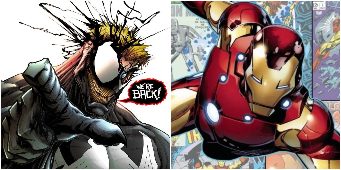 Venom and Iron Man