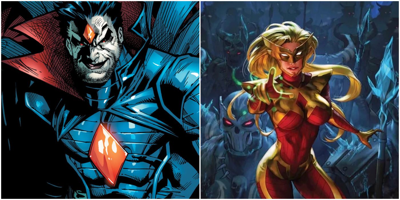 Mister Sinister and Moonstone