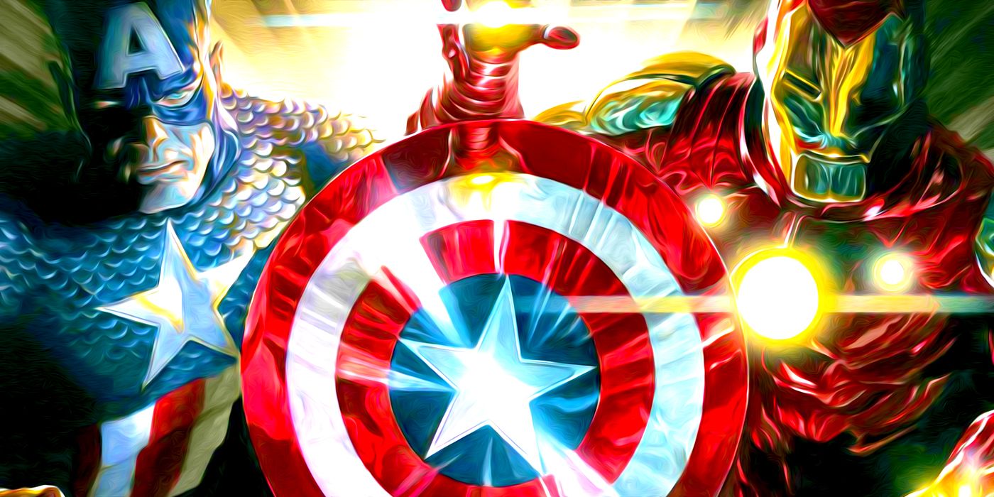 Marvel's Captain America and Iron Man attack
