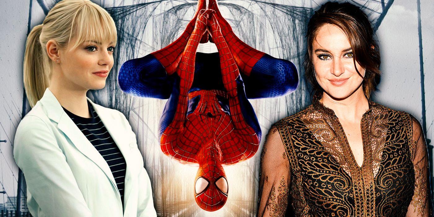 andrew garfield spider man 2 shailene woodley