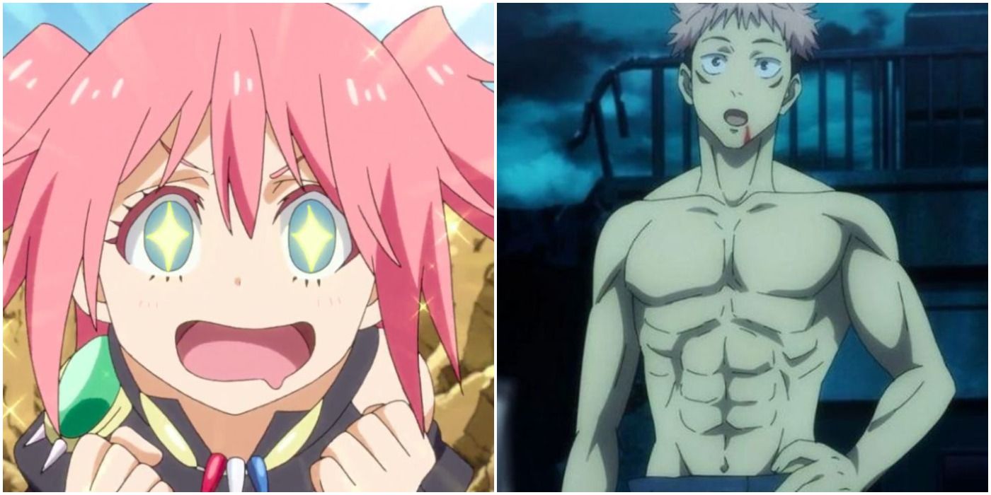 2 pink-haired anime characters