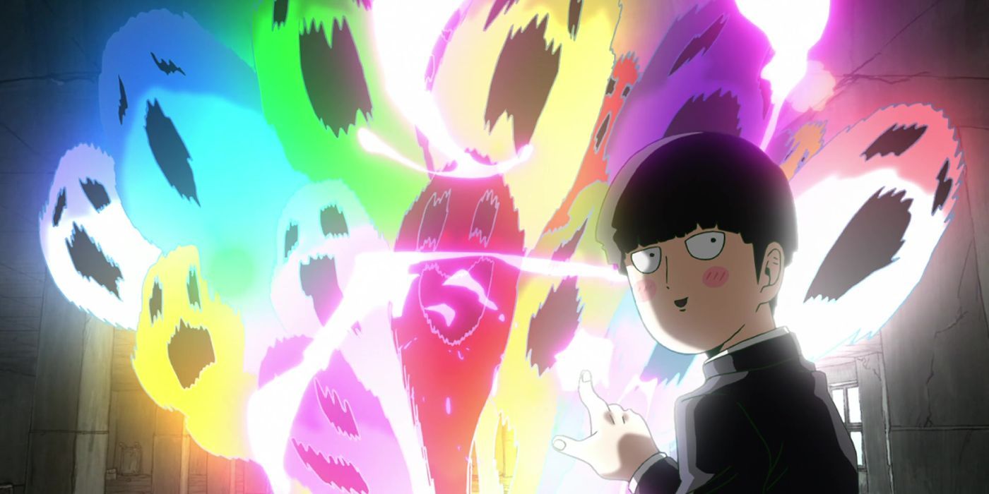 Mob with colorful spirits