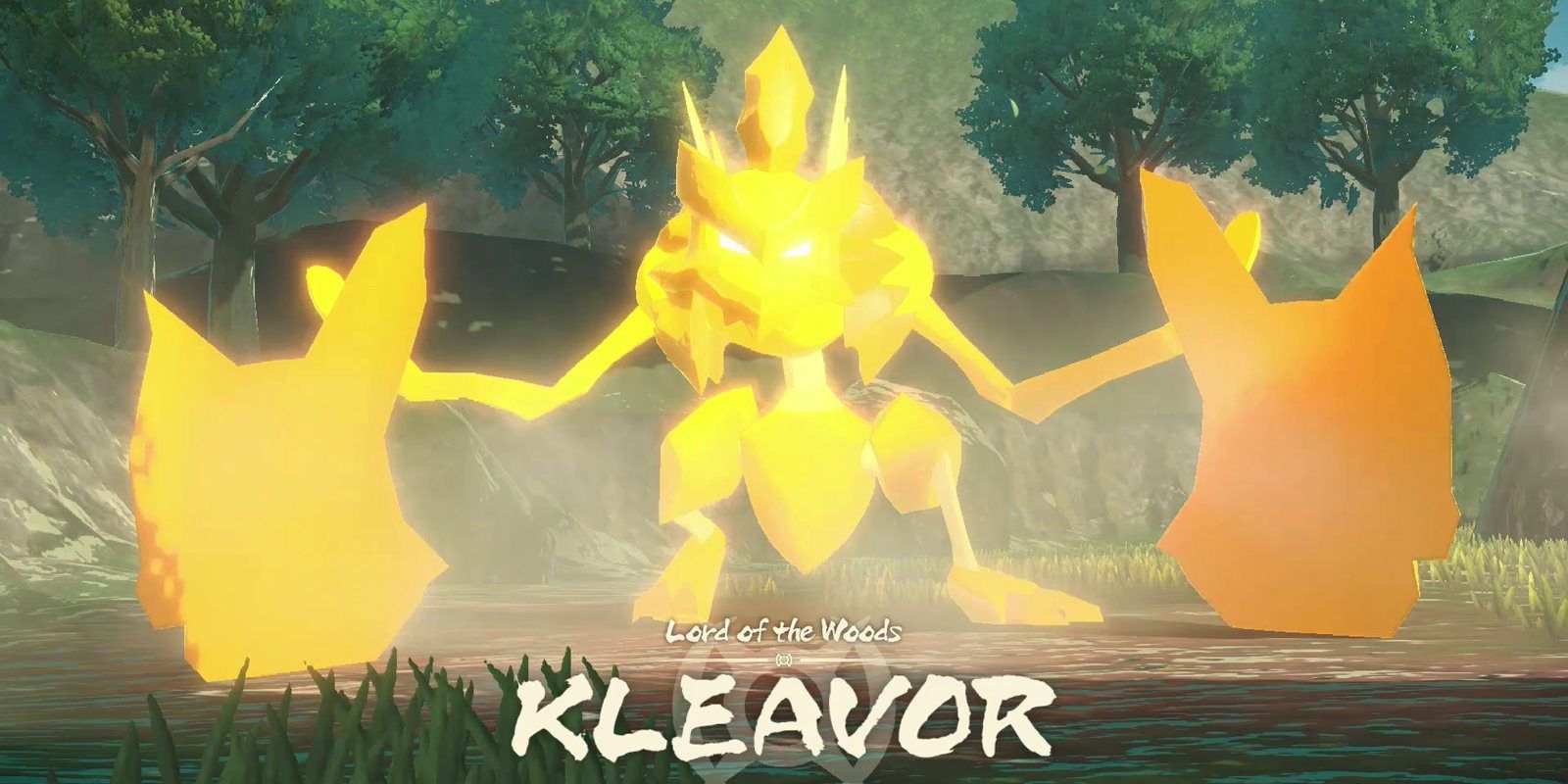 Noble Pokemon Kleavor from Pokemon legends arceus