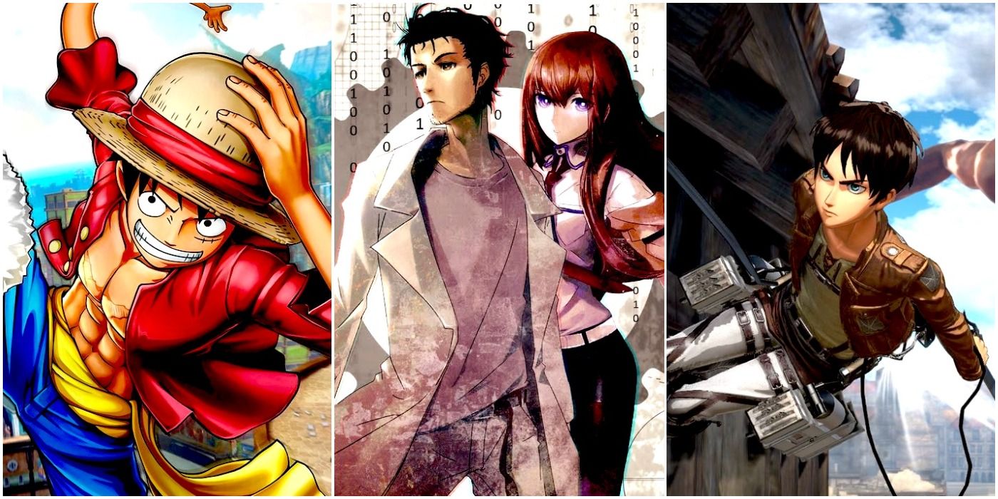 Promo pic for non-rpg anime games that fans wish were real